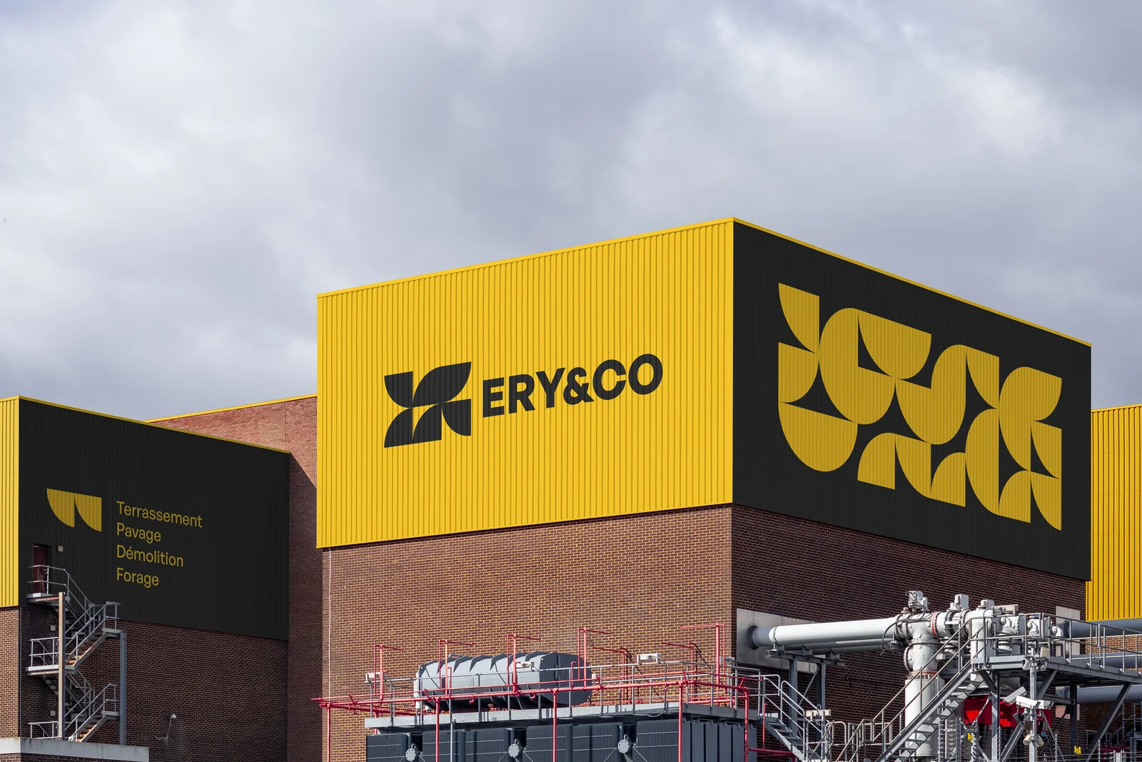 Ery & Co — habillage de bâtiment